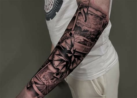 half sleeve arm